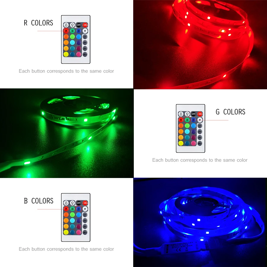 LPILY 15 м SMD RGB Светодиодные ленты света 2835 10 5 светодио дный rgb s Лента диод гибкий