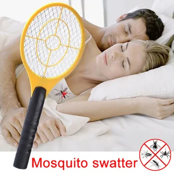 

Hand Racket Electric Swatter Home Garden Insect Bug Bat Wasp Zapper Fly Mosquito Pest Control UYT Shop