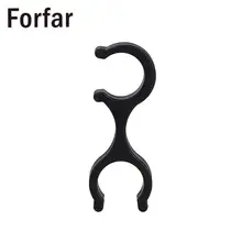 5 шт. треккинг полюс Wake Stick 8 образный зажим аксессуар черный портативный