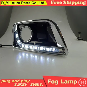 

Car styling For Malibu 2012-2014 LED DRL For Malibu High brightness guide LED DRL led fog lamps daytime running lights A style