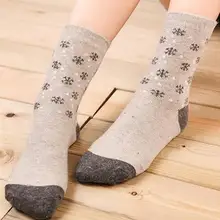 Высокое качество,, 10 шт. = 5 пар/лот, шерсть, женские модные носки, зимние носки, сохраняющие тепло, женские носки