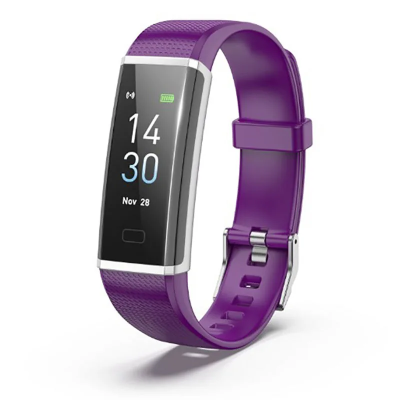 

Smart wristbands multi-functional OLED color screen bracelet blood pressure heart rate health monitoring motion data recording