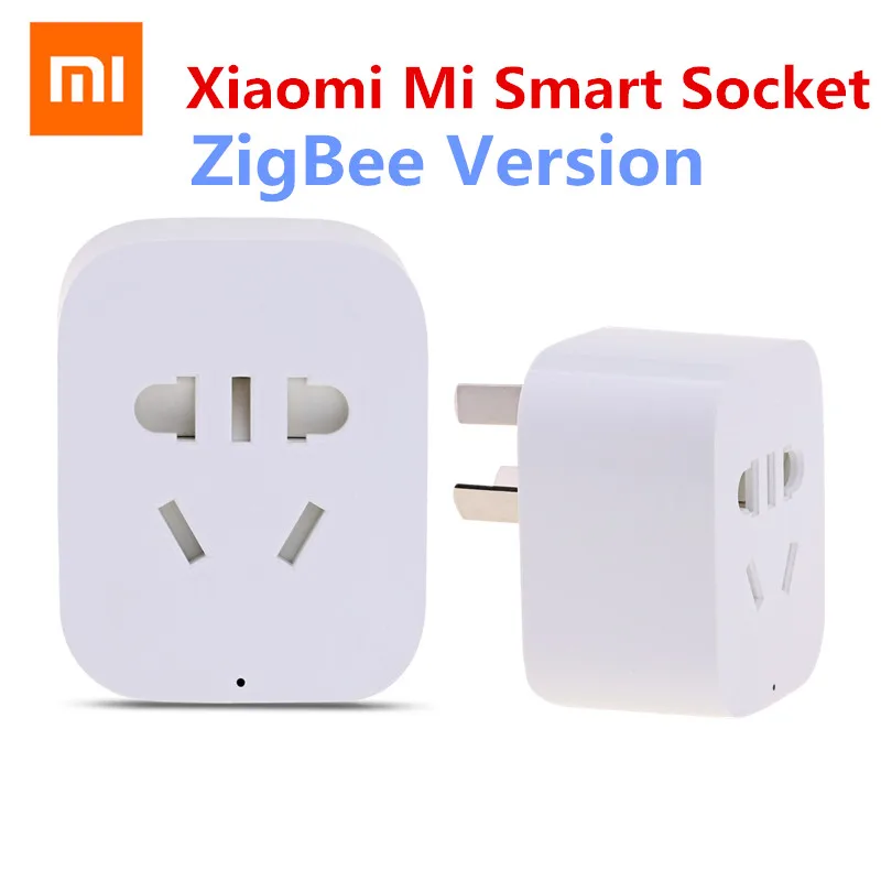 

Original Xiaomi Mi Smart WiFi Socket APP Remote Control Timer Power Plug Power Detection - ZigBee Version