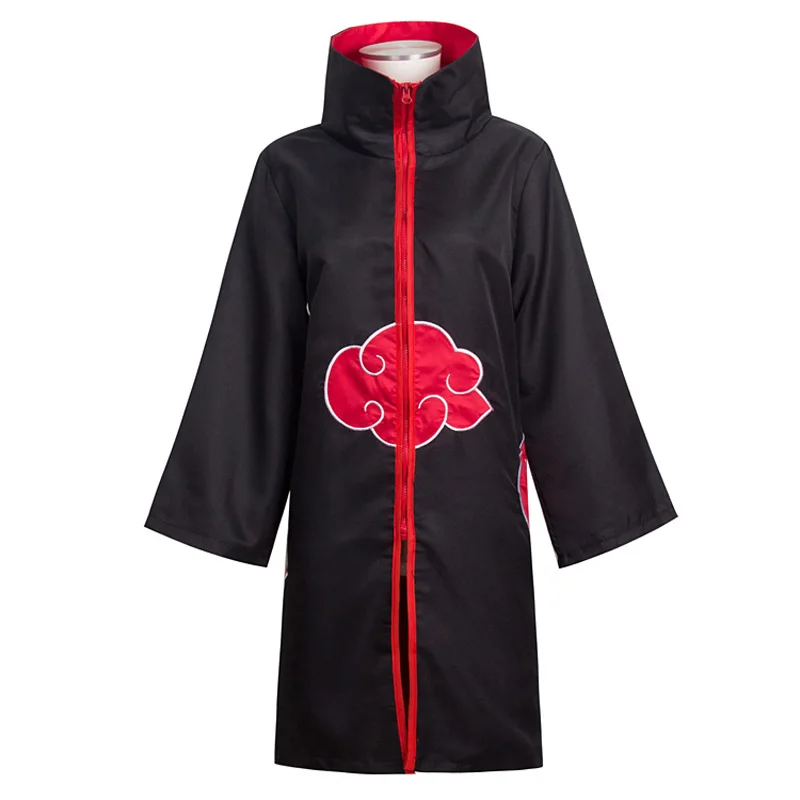 Аниме Naruto Косплей костюм Akatsuki Hawk Eagle Group плащ Uchiha Itachi Sasuke Shuriken Pain Zetsu Karin Jugo накидки