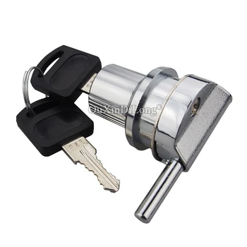 

10Sets Single Glass Door Lock Jewelry Shopping Malls Showcase Display Cabinet Lock Glass Cabinet Lock Keys Alike/Keys Different