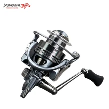 Углеродная рыболовная Катушка спиннинговая 2000-7000 10+ 1 подшипниковая Рыболовная катушка EVA с металлической ручкой Высококачественная морская вода спиннинговая катушка для ловли рыбы в пресноводных водоемах