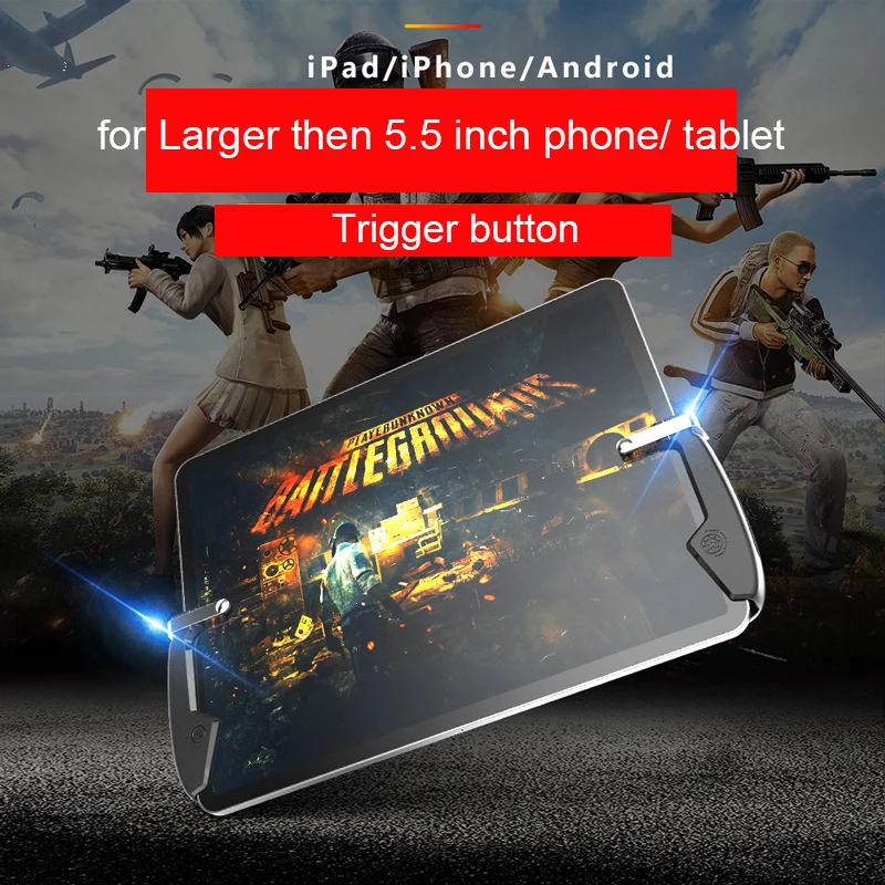  Tablet Dzhostik Pubg Mobile Shooting Game Gamepad Controller Triggers For Cell Phone L1R1 Trigger F