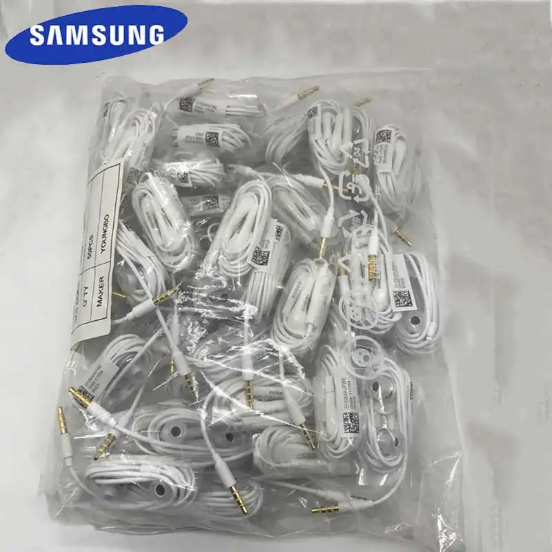 Samsung EHS64 5/10/15/20/50 шт./лот для Xiaomi телефон в ухе Earpone с микрофоном для MP3 MP4 Galaxy S7 S8 край