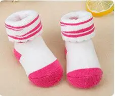 KiDaDndy/Асимметричные детские шерстяные чулочно-носочные изделия для детей от 0 до 3 лет, носки с героями мультфильмов теплые зимние носки для новорожденных мальчиков и девочек, WZ01YL - Цвет: 6