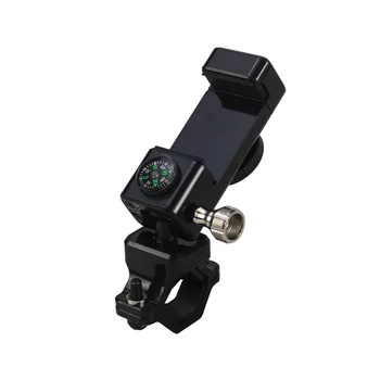 

Bicycle Mobile Phone Bracket Riding Waterproof Multi Function Navigation Frame Compass With Light