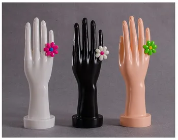 

Free Shipping!! New Plastic Hand Mannequin Ring Mannequin For Display