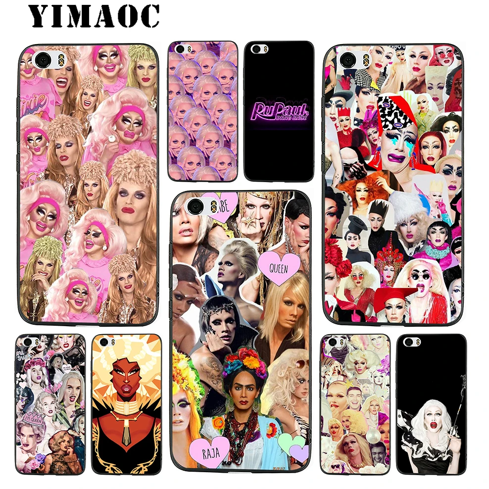 Мягкий силиконовый чехол YIMAOC RuPaul's Drag racing для Xiaomi Redmi Note 9 Mi 8 Se 7 6 6A A1 A2 4X 4A 5A 5 MAX 3 MiA1