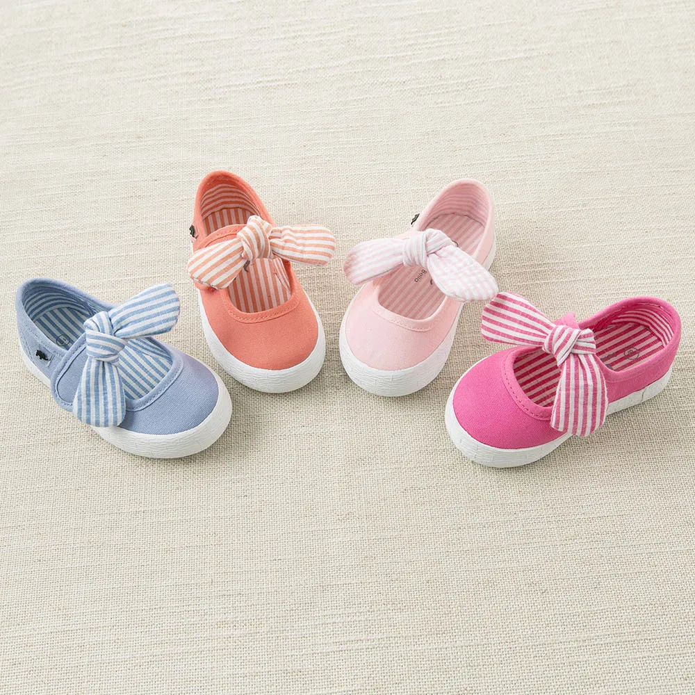 DB4719 Dave& Bella baby/новая весенняя парусиновая обувь в полоску; цвет синий, розовый, розовый; Повседневная обувь; 4 цвета