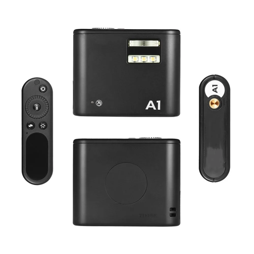 Godox A1 система вспышки для смартфона 2 4G Беспроводная вспышка триггер постоянного