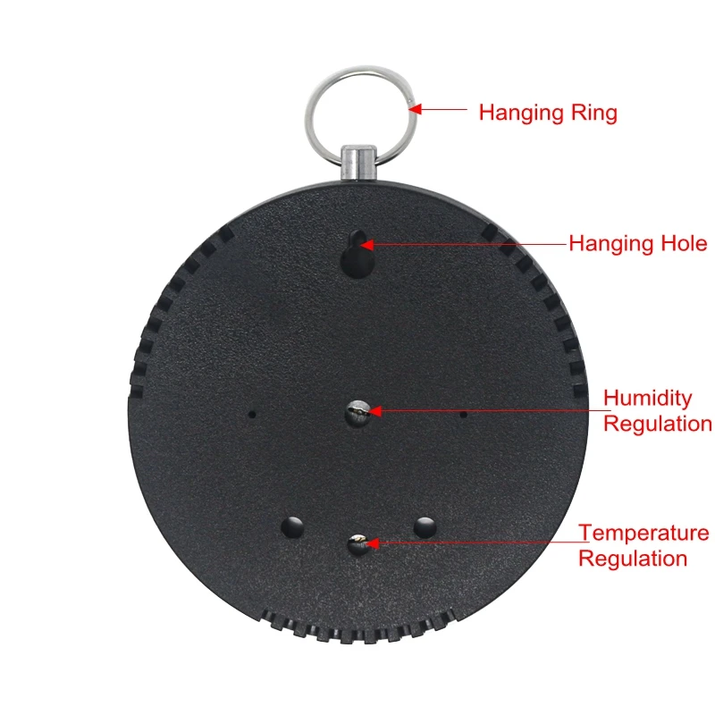 Аналоговый термометр, гигрометр, измеритель температуры, термостат, станция для уличного использования в помещении, настенный, регулируемый
