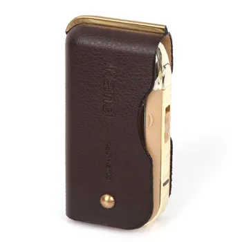 

Convenient and Noble Electric Razor Electric Rechargeable Shaver with a Spare Head Vintage Design Beard Trimmer EU PLUG