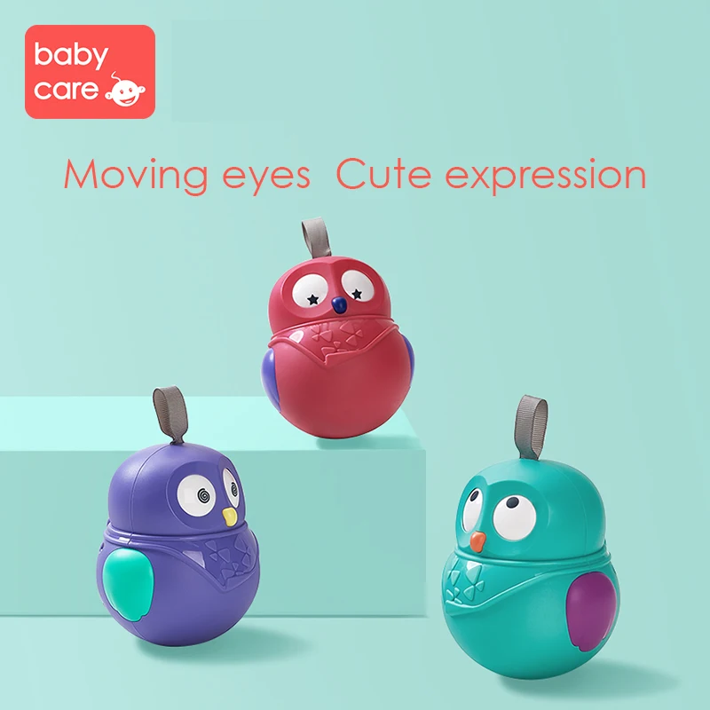 Cute Baby Rattles Tumbler Doll Kids Sweet Bell Music Roly-Poly Owl Cartoon Toy Handle Educational Bed Bells Stroller Toys Cute Baby Rattles Tumbler Doll Kids Sweet Bell Music Roly-Poly Owl Cartoon Toy Handle Educational Bed Bells Stroller Toys