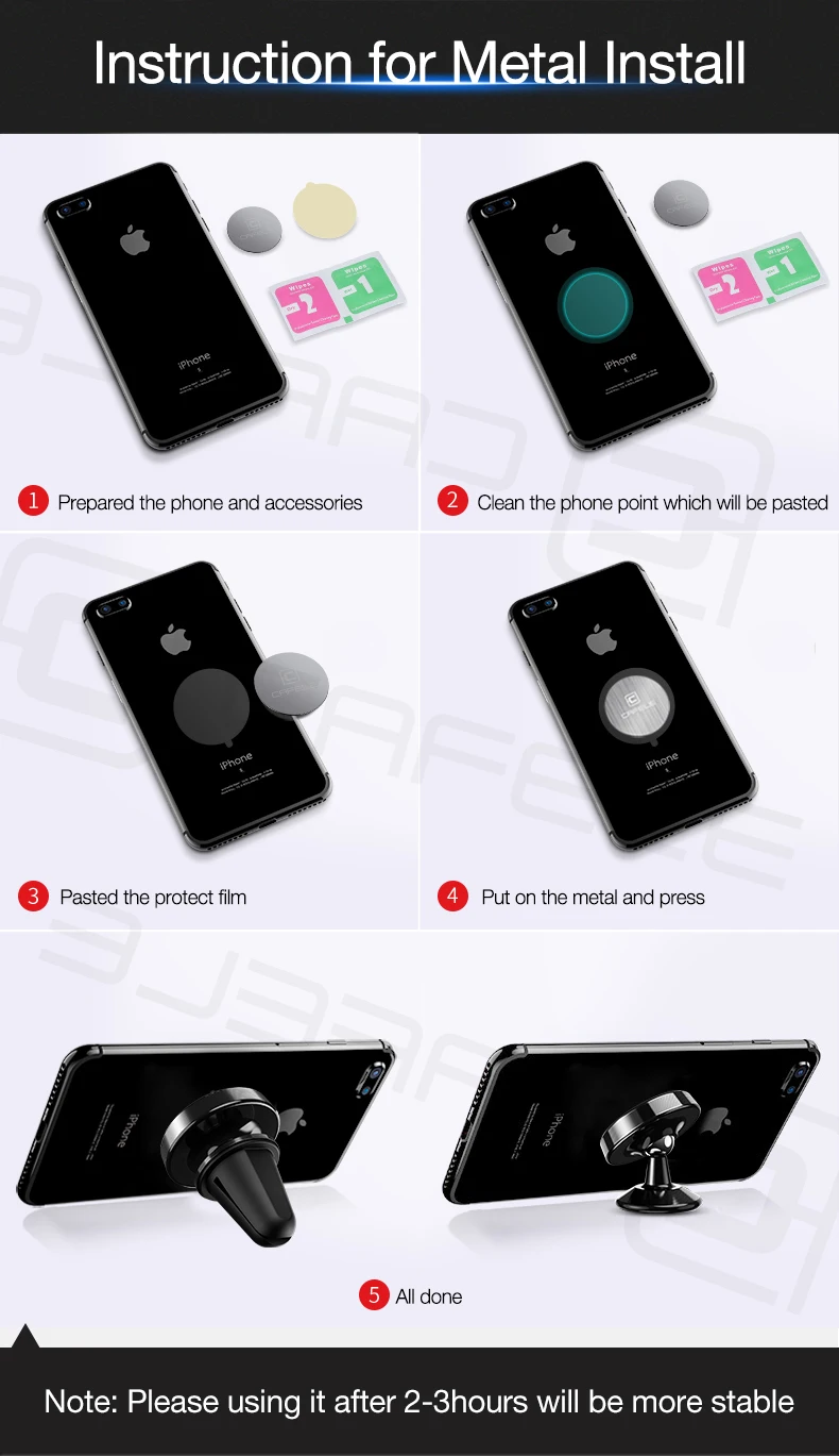 car phone holder for iphone xiaomi mi 9 se samsung s10 plus s10e (4)