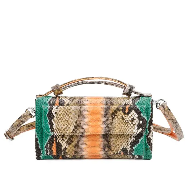 Luxury Saudi Arabian style Genuine Leather Handbags Clutch Women