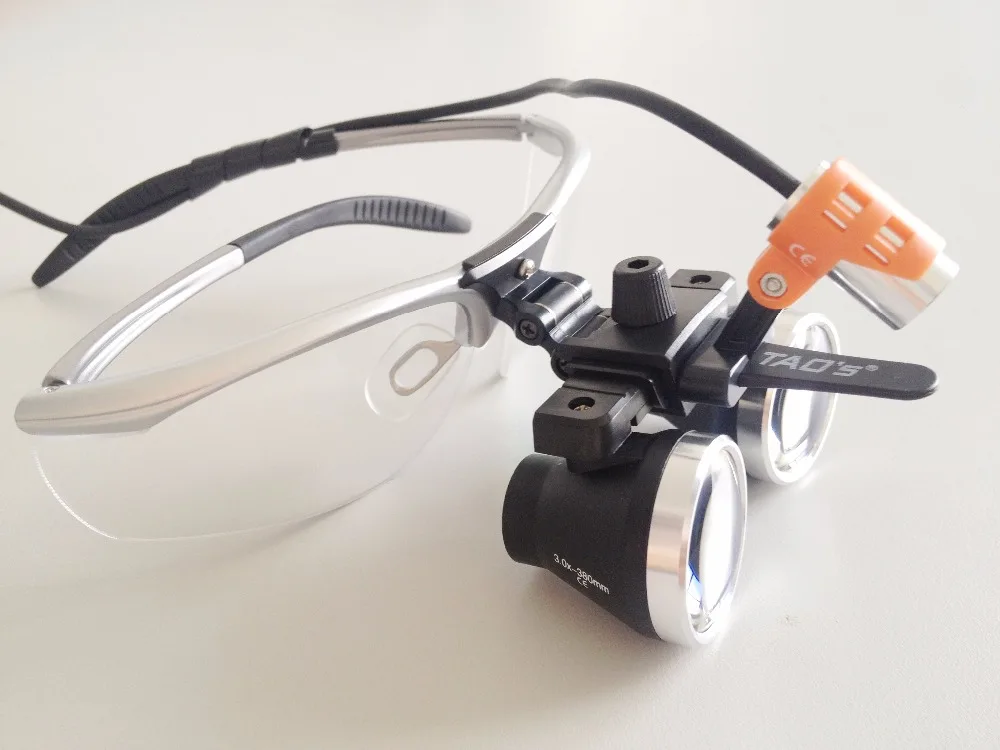Tao's Surgical Loupes Magnifying Loupe Cad Cam Dental Ns 3.0x Magnification Loupes With Led Head