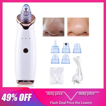 Blackhead Remover Skin Care Pore Vacuum Acne Pimple Removal Vacuum Suction Tool Facial Diamond Dermabrasion Machine Face Clean