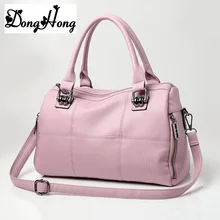 2017 de moda de lujo mujeres de los bolsos diseñador cuero genuino bolsos de las mujeres famosas marcas bolsas femininas obag