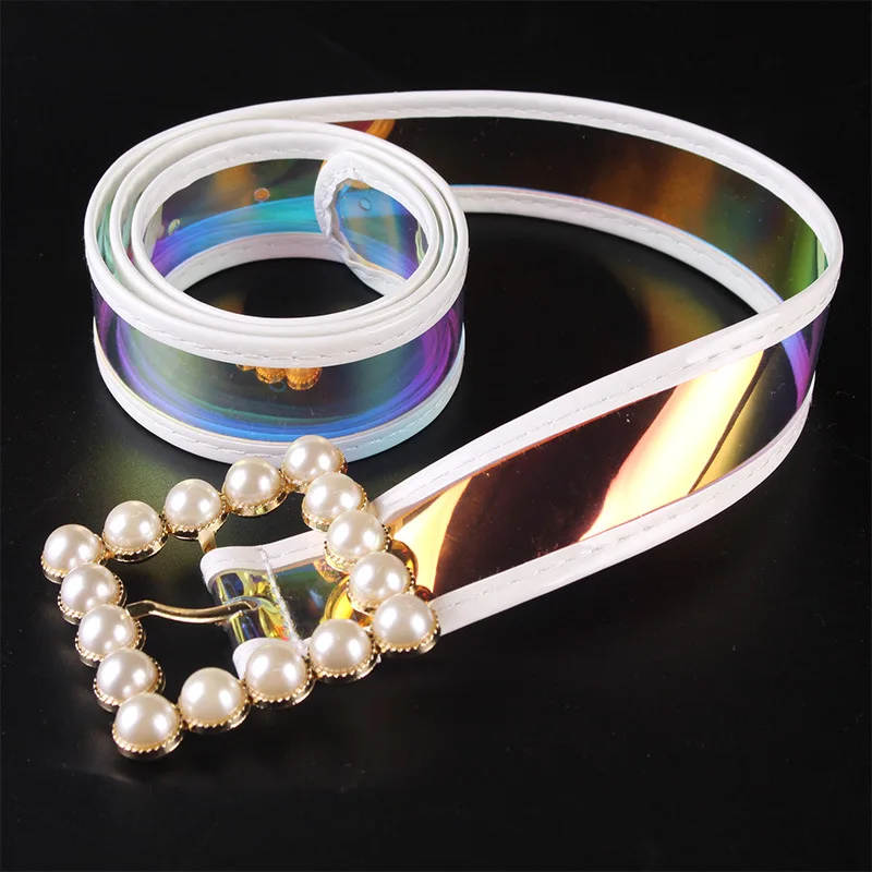 holographic corset belt