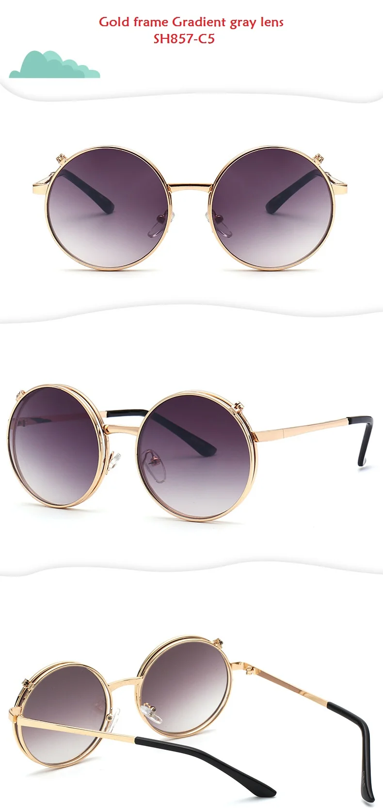 SOLO TU/модные круглые солнцезащитные очки для маленьких мальчиков и девочек; фирменный дизайн; легкие удобные очки; UV400-Proof