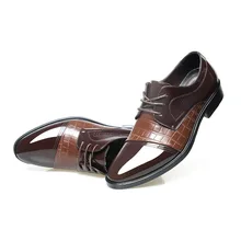 Crocodile Shoes Man Ventilation Sneaker Leather Shoe Men Dress Pointed Leather Commerce Men Shoes Formal sneakers
