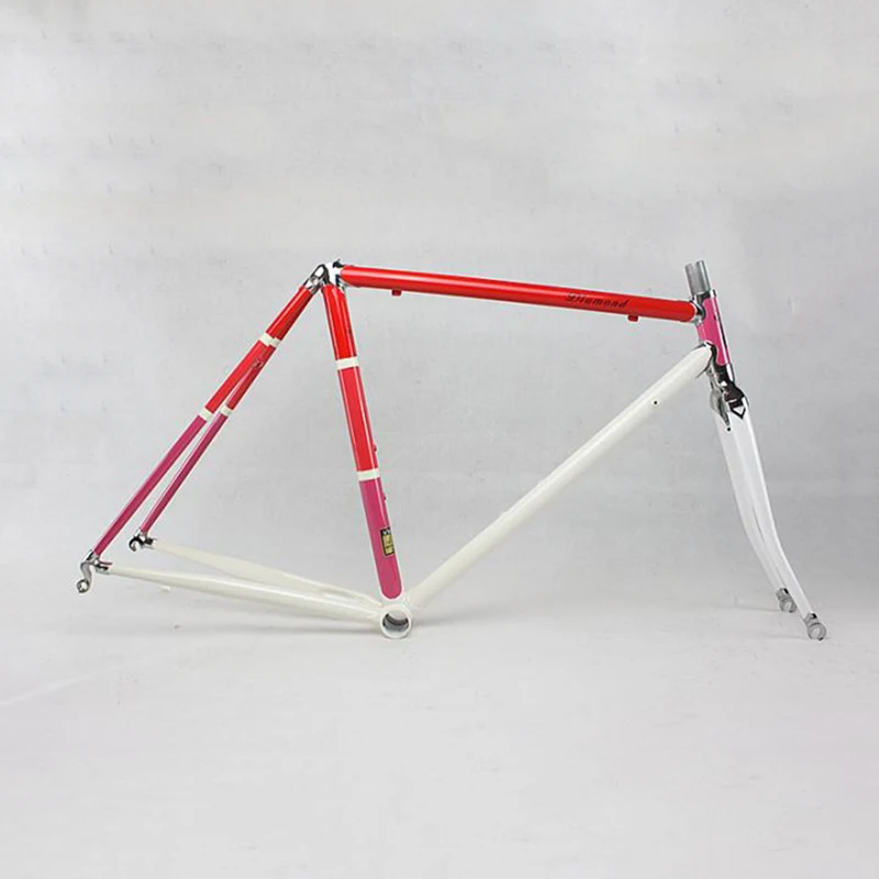 

Reynolds Chrome molybdenum steel road Bike frame DIY frame fixie bike frame 700 C 525 tube 48 cm 50 cm 52 cm 54 cm 56cm