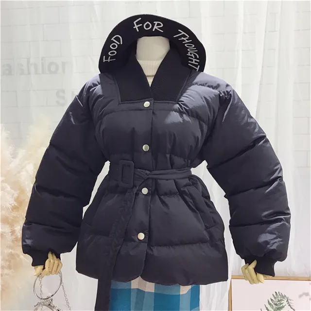 Aliexpress.com : Buy Women Winter Chic Coats Korean Fashion Warm Puffer ...