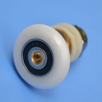 

free shipping 25mm eccentric wheel Shower room pulley bathroom shower sliding glass door roller household repari hardware part