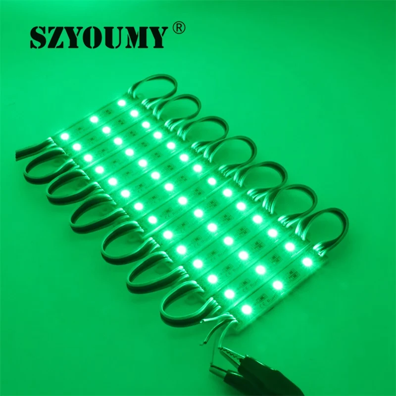 SZYOUMY 5050 светодиодная подсветка с 3 светодиодами рекламные светодиодные вывески