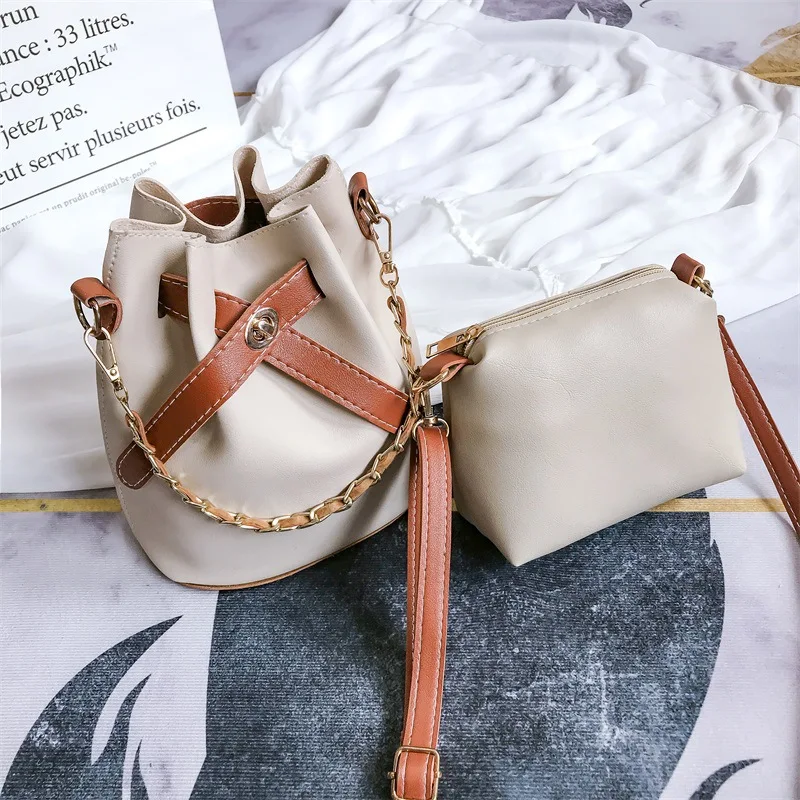 

Luxury Handbags Elegant Solid Daily Leather Crossbody Shoulder Bag Women High Quality Women Bags Designer Bucket Bag