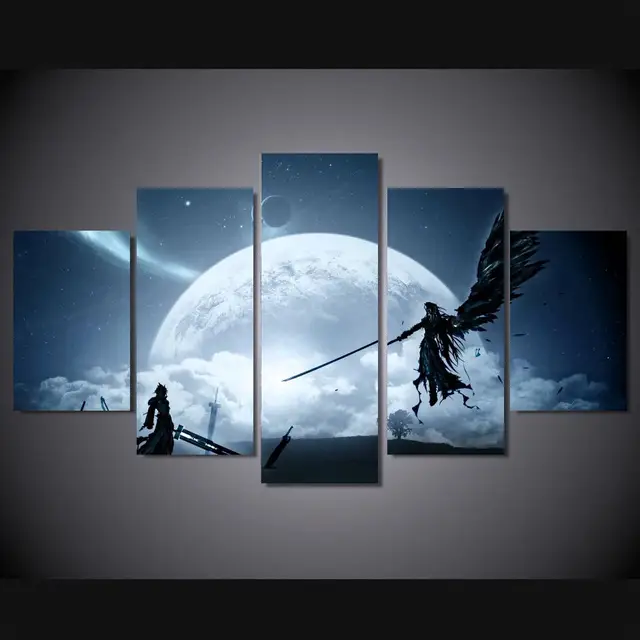 Anime Wall Art aliexpress : buy final fantasy 7 hot japan anime wall art Anime Wall Art aliexpress : buy final fantasy 7 hot japan anime wall art