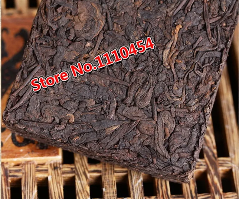  Ripe Pu'er 250g Chinese Ancient Tree Pu-erh Tea Puer Tea Brick 1980 Year Shu Pu-erh Yunnan pu erh Tea Pu Er Cha 