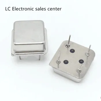 

10pcs 5MHZ 5M 5.000MHZ In-line active crystal oscillator clock square half size DIP-4 OSC