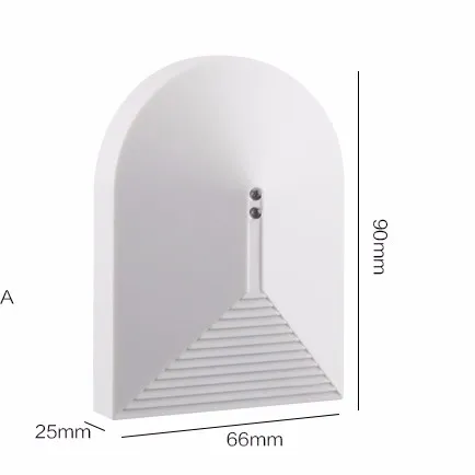 GZGMET датчик сигнализации стеклянный оконная дверь детектор разрыва дюрабе белый проводной домашней системы безопасности датчик
