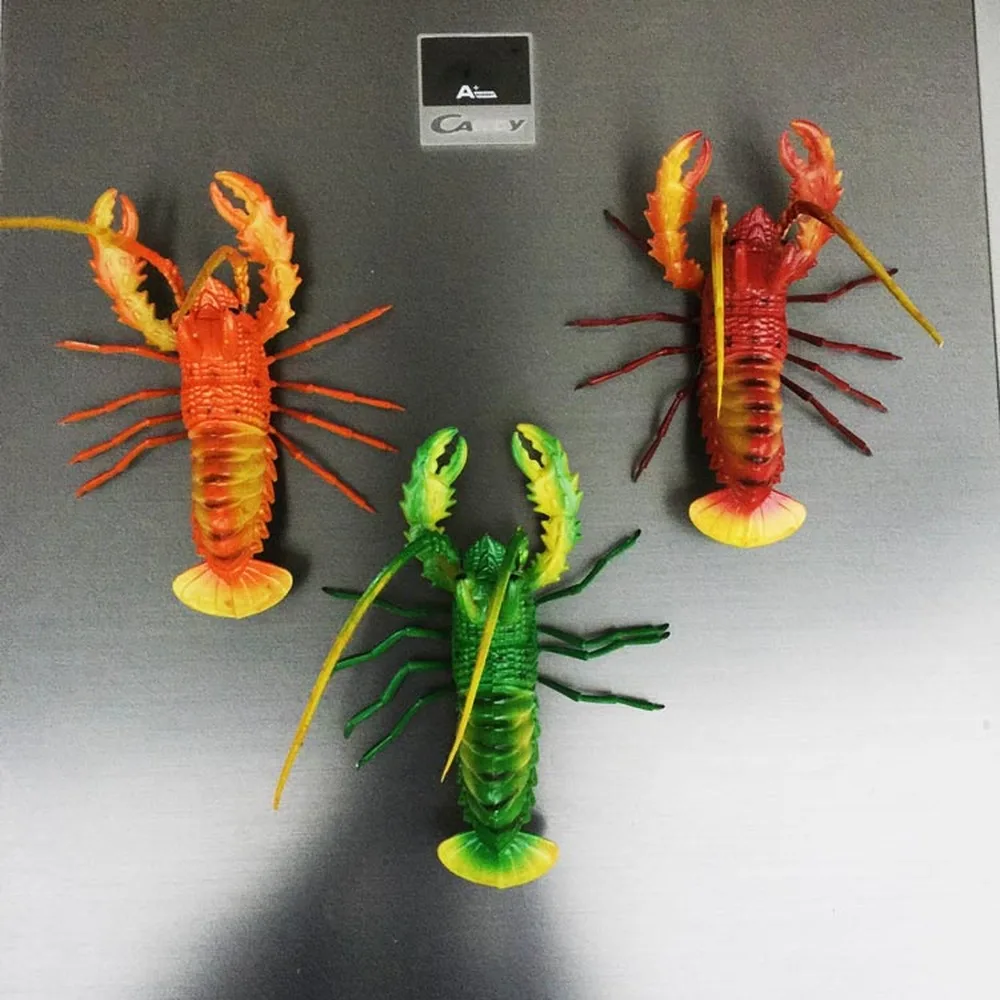 BABELEMI 1 шт. милые Maldives морские животные магниты на холодильник Лобстер Краб клоун черепаха наклейка на холодильник дорожные сувениры