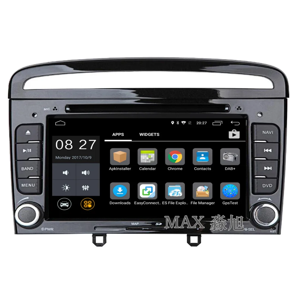 Clearance MAX HD 2G RAM Android 8.1 Car DVD Player for Peugeot 408 2009 2010 2011 2012 2013 2014 GPS navigation Car Radio RDS BT 4G WiFi 1