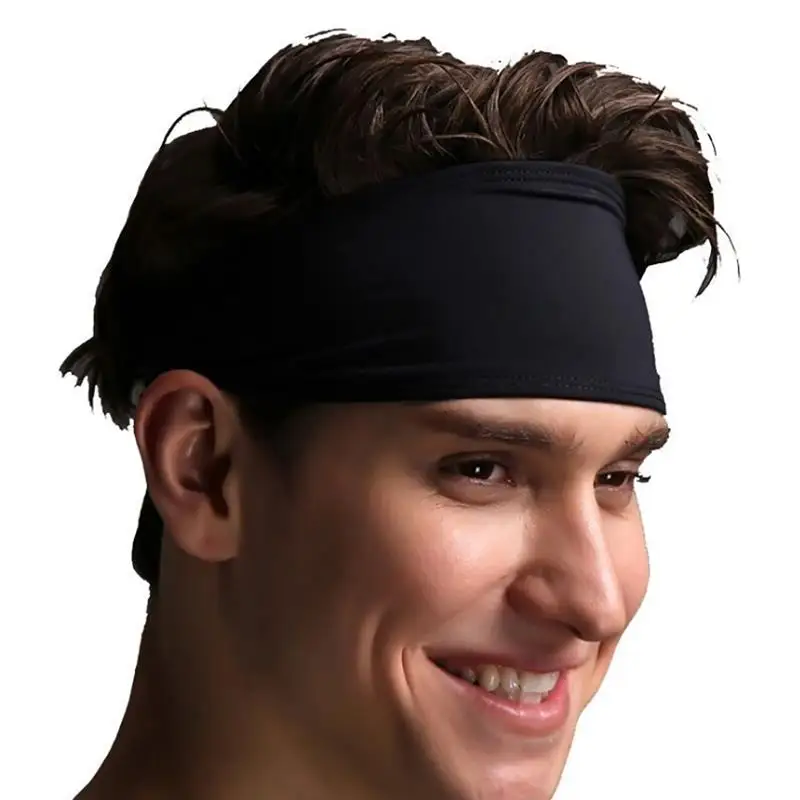Sport Headband Unisex Elastic Soft Sweat Absorbent Yoga Headband