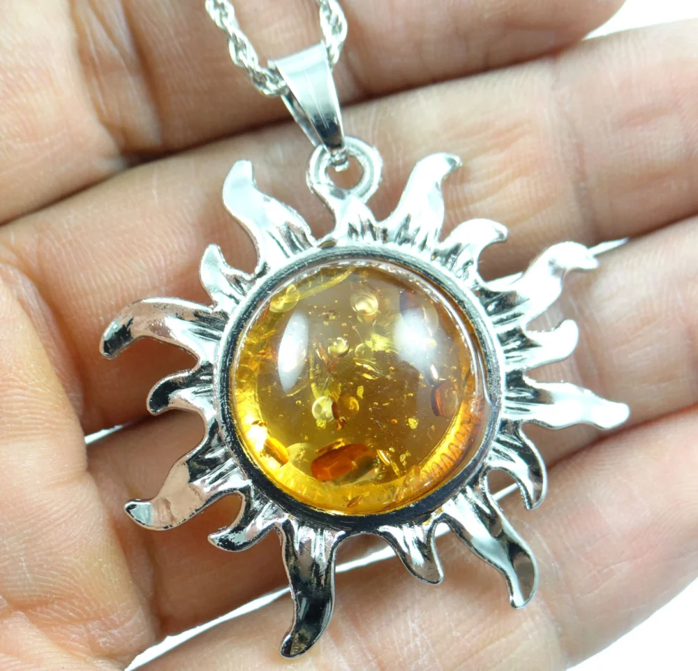 

Free shipping Fashion Precious Modernist TEARDROP GOLDEN HONEY PRESSED AMBERS NECKLACE jewellery making C11
