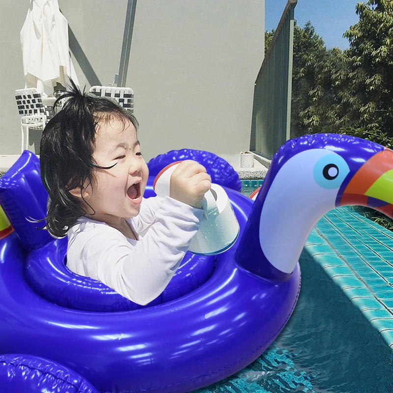 Надувное кольцо для плавания Baby Toucan катания на пеликане детское плавающее
