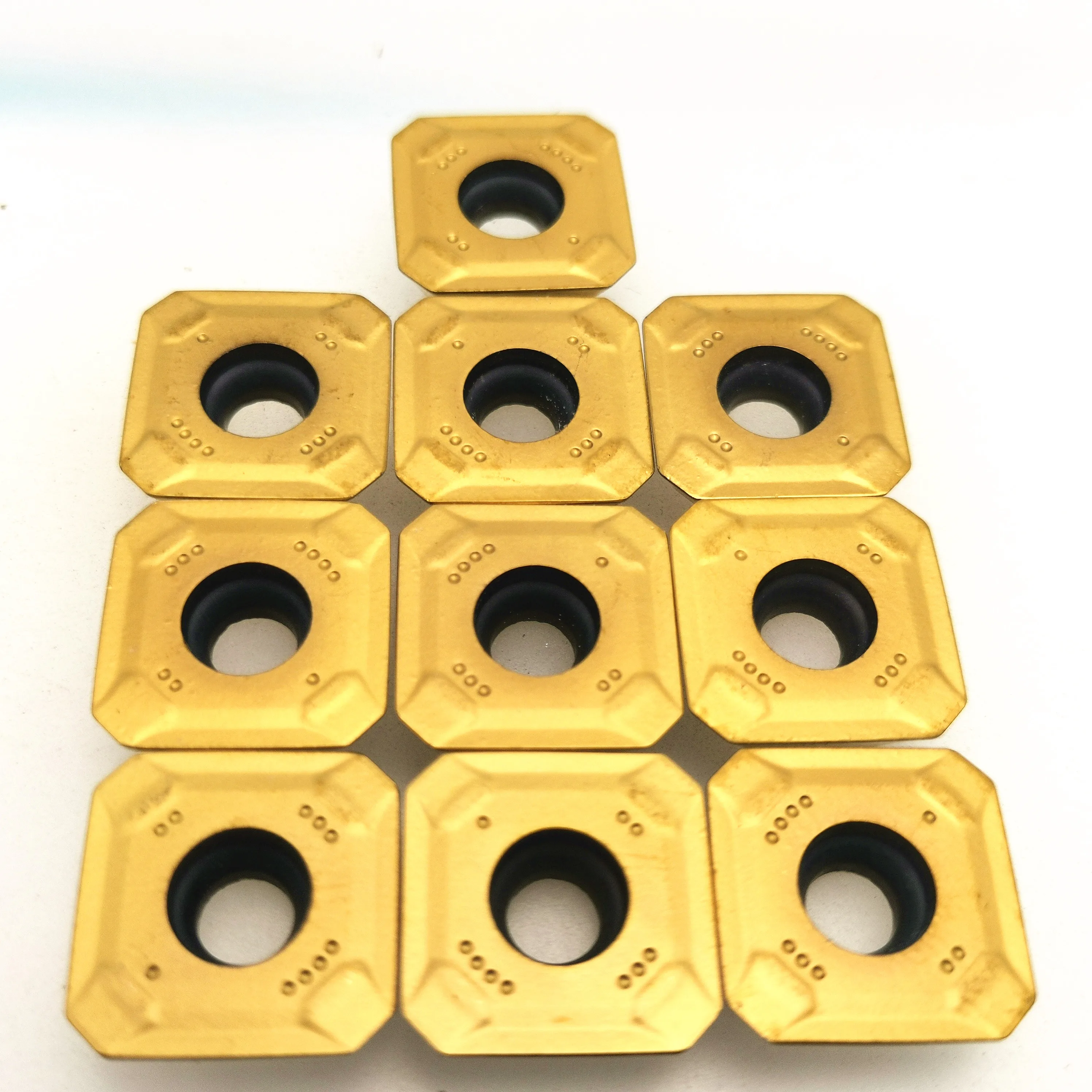 R245-12T3M PM 1025 CNC вкладыши для твердосплавного фрезерования плоский резак лезвия индексируемый торцевой резак машина для резки лица инструмент