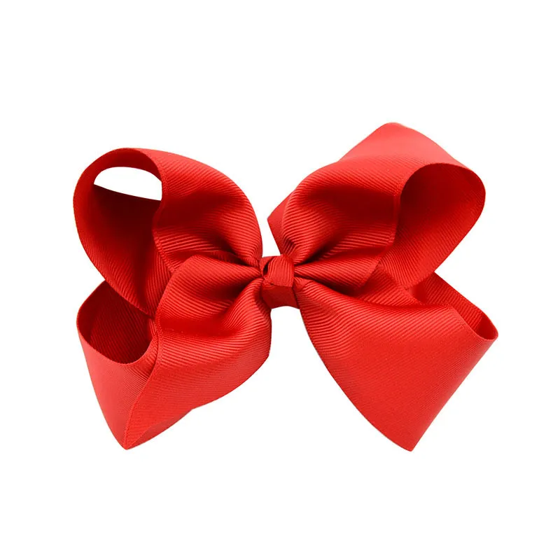 MIXIU 15 шт./партия 6 дюймов большой Grosgrain бантик из тесьмы для волос клип модные шпильки для детей Детское украшение для волос, для девочки аксессуары для волос