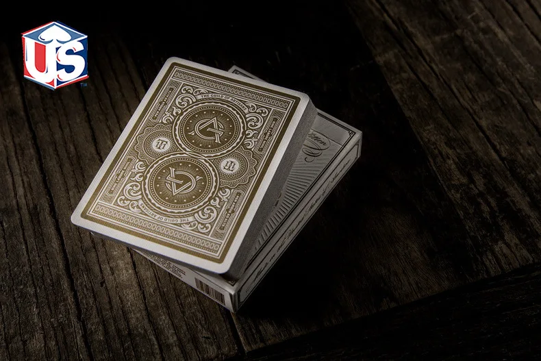 Artisan Theory 11 игральных карт T11 белый/черный USPCC Ограниченная серия палубный Покер Размер новые Запечатанные магические карты фокусы реквизит