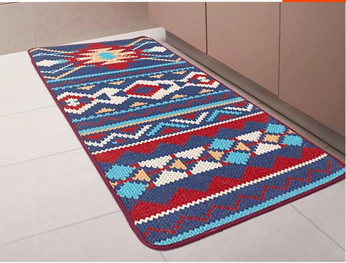 Novelty Iber Door Mat Rug Porch Patio Floor Decor Living Room Carpet Novelty Iber Door Mat Rug Porch Patio Floor Decor Living Room Carpet Indian Geometric Aztec Trible Pattern 50x120cm In From Home Garden On