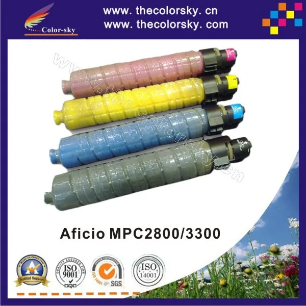

(CS-RC3300) print top premium toner cartridge for Ricoh Aficio MPC2800 MPC3300 MPC 2800 3300 841124 - 841127 kcmy 20/15k pages