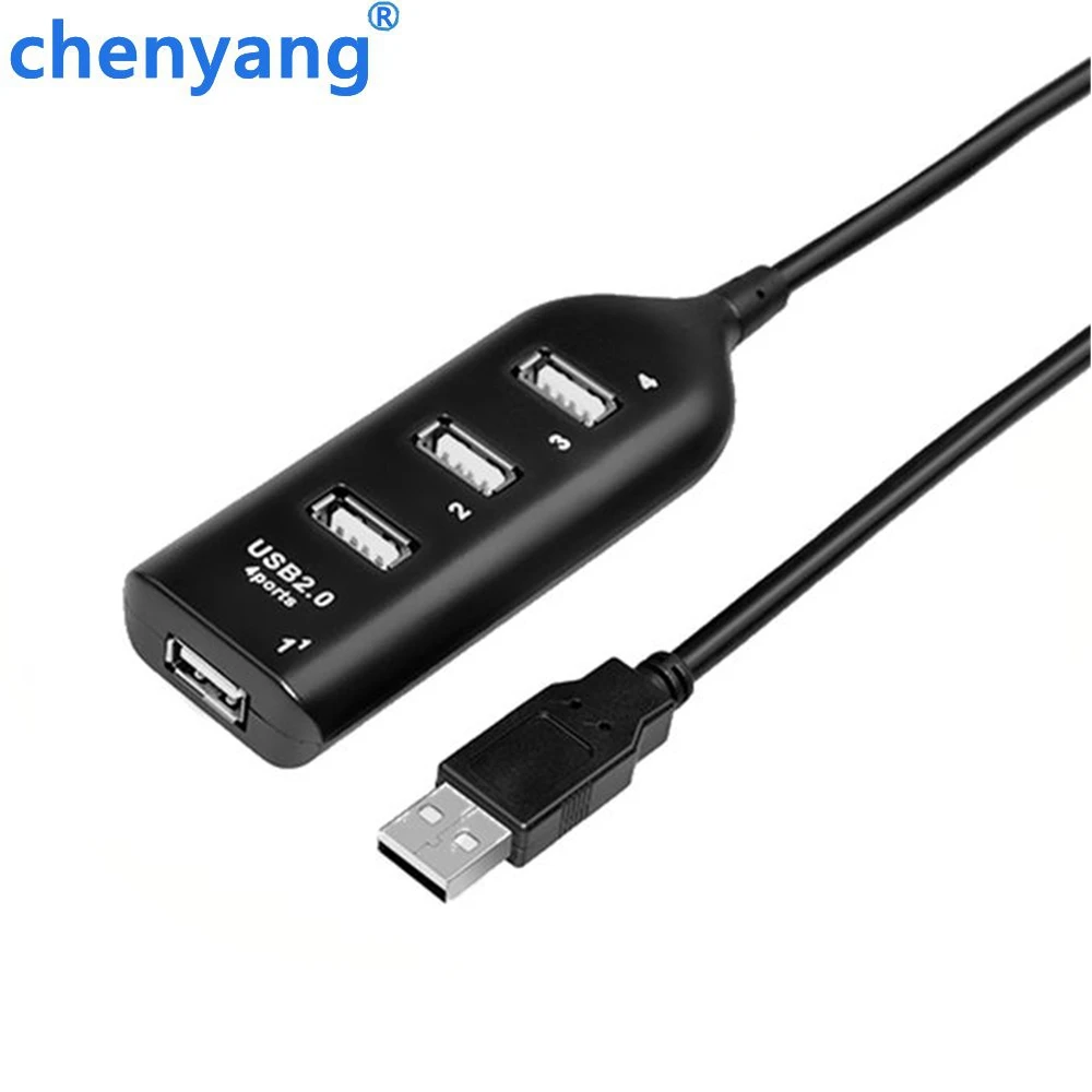 Высокоскоростной USB 2 0 концентратор 4 порта 480 Мбит/с концентраторы для ноутбука