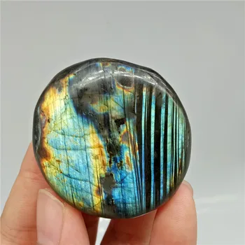 

Natural labradorite QUARTZ CRYSTAL Rough Polished from Madagascar 50g